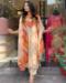 Picture of Amazing Crepe Beige & Rosy Brown Kurtis & Tunic