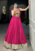 Picture of Rayon Medium Violet Red Readymade Lehenga Choli