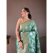 Picture of Appealing Silk Cadet Blue Saree