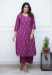 Picture of Stunning Chiffon Purple Kurtis & Tunic