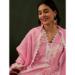 Picture of Cotton Pale Violet Red Readymade Salwar Kameez