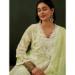 Picture of Grand Cotton Dark Khaki Readymade Salwar Kameez