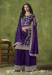 Picture of Silk Midnight Blue Straight Cut Salwar Kameez