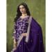 Picture of Silk Midnight Blue Straight Cut Salwar Kameez