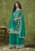 Picture of Beauteous Silk Teal Straight Cut Salwar Kameez