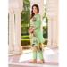 Picture of Magnificent Chiffon Tan Readymade Salwar Kameez