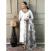 Picture of Splendid Chiffon White Smoke Readymade Salwar Kameez