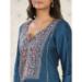 Picture of Chiffon Dark Slate Blue Readymade Salwar Kameez