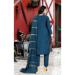 Picture of Pleasing Silk Dark Slate Blue Readymade Salwar Kameez