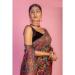 Picture of Graceful Chiffon Dark Olive Green Saree