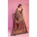 Picture of Graceful Chiffon Dark Olive Green Saree