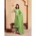 Picture of Superb Georgette Dark Khaki Readymade Salwar Kameez