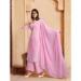 Picture of Good Looking Georgette Pink Readymade Salwar Kameez