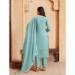 Picture of Elegant Georgette Cadet Blue Readymade Salwar Kameez