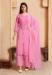 Picture of Georgette Light Coral Readymade Salwar Kameez