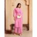 Picture of Georgette Light Coral Readymade Salwar Kameez