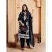 Picture of Beauteous Georgette Black Readymade Salwar Kameez