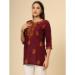 Picture of Nice Rayon Maroon Kurtis & Tunic