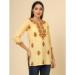 Picture of Fascinating Rayon Khaki Kurtis & Tunic