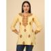 Picture of Fascinating Rayon Khaki Kurtis & Tunic