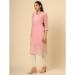 Picture of Enticing Georgette Light Pink Kurtis & Tunic