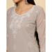 Picture of Beauteous Georgette Dark Grey Kurtis & Tunic