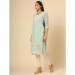 Picture of Exquisite Georgette Medium Sea Green Kurtis & Tunic