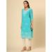 Picture of Gorgeous Georgette Medium Turquoise Kurtis & Tunic