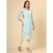 Picture of Fine Georgette Powder Blue Kurtis & Tunic