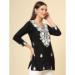 Picture of Ravishing Rayon Black Kurtis & Tunic