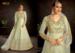 Picture of Shapely Net Tan Anarkali Salwar Kameez