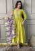 Picture of Gorgeous Chiffon Olive Readymade Salwar Kameez