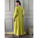 Picture of Gorgeous Chiffon Olive Readymade Salwar Kameez