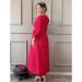 Picture of Splendid Chiffon Crimson Readymade Salwar Kameez