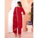 Picture of Fascinating Chiffon Maroon Readymade Salwar Kameez