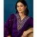 Picture of Shapely Chiffon Purple Readymade Salwar Kameez