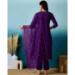 Picture of Shapely Chiffon Purple Readymade Salwar Kameez