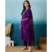 Picture of Shapely Chiffon Purple Readymade Salwar Kameez