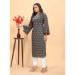 Picture of Ravishing Rayon Slate Grey Kurtis & Tunic