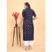 Picture of Marvelous Rayon Midnight Blue Kurtis & Tunic