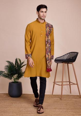 Picture of Bewitching Silk Peru Kurtas