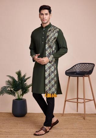 Picture of Exquisite Silk Sea Green Kurtas