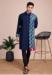 Picture of Superb Silk Midnight Blue Kurtas