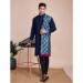 Picture of Superb Silk Midnight Blue Kurtas