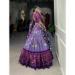 Picture of Excellent Silk Slate Blue Lehenga Choli