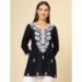 Picture of Elegant Rayon Black Kurtis & Tunic