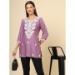 Picture of Amazing Rayon Plum Kurtis & Tunic