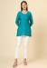 Picture of Superb Rayon Dark Turquoise Kurtis & Tunic