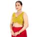 Picture of Chiffon & Georgette & Silk Yellow Designer Blouse