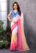 Picture of Bewitching Georgette Plum Saree